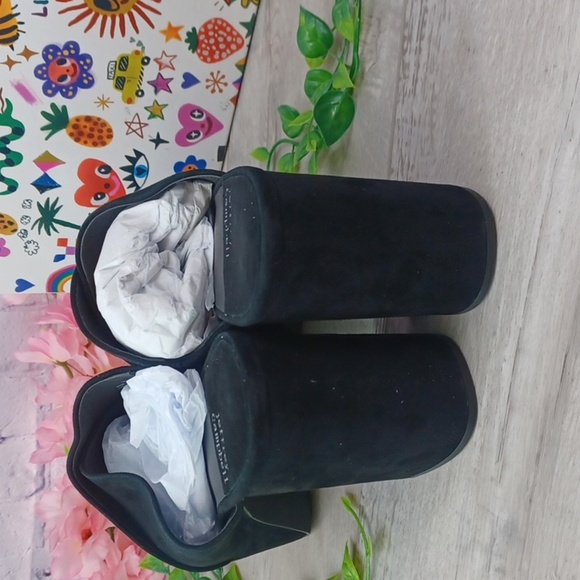 Jeffrey Campbell Women's Coerce High Block Heel Platform Slide Sandals NIB - Picture 5 of 10